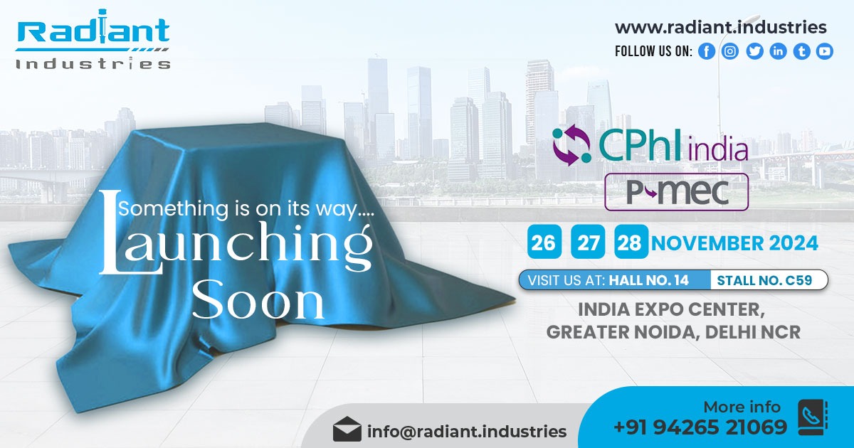 Exciting New Launch at CPHI & P-MEC India 2024