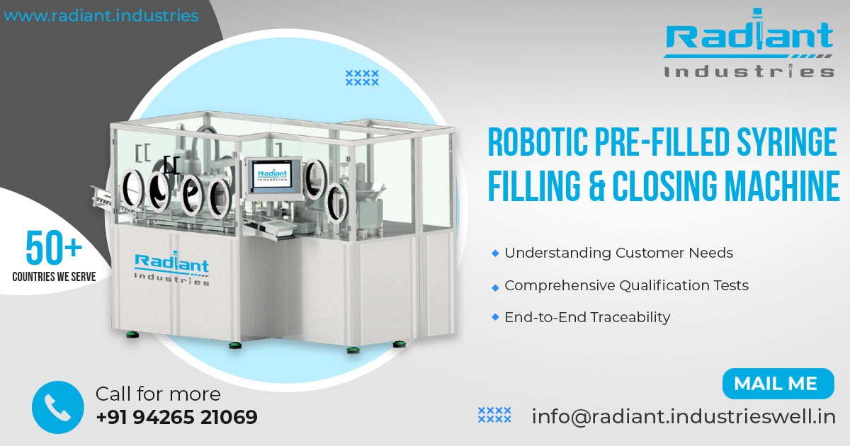 Robotic PFS Filling and Closing Machine in Maharashtra