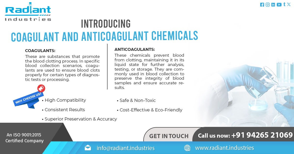 Coagulant and Anticoagulant Chemicals