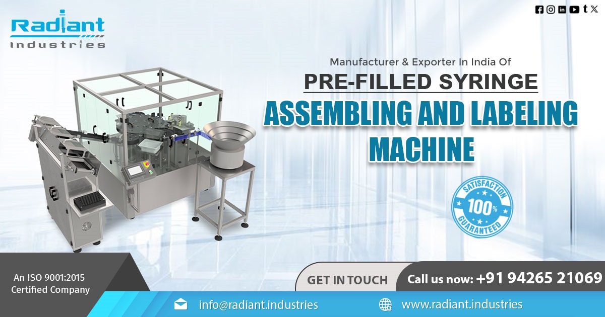 PFS Assembling and Labeling Machine in Gujarat