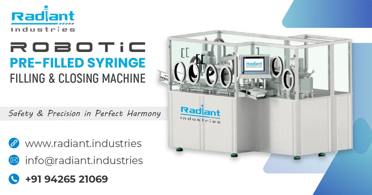 Robotic PFS Filling and Closing Machine in Delhi