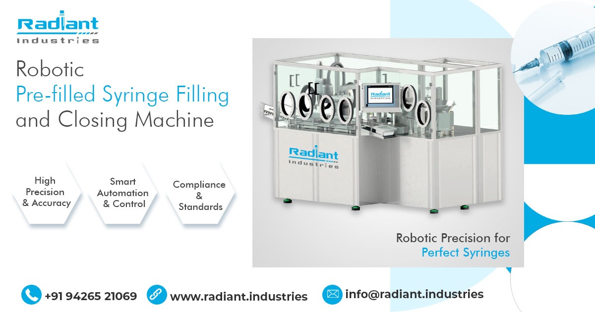 Robotic PFS Filling and Closing Machine in Raipur
