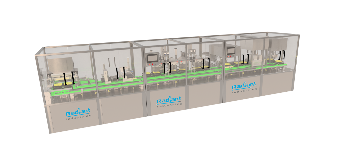 Automatic Vacuum Blood Collection Tube Assembly line