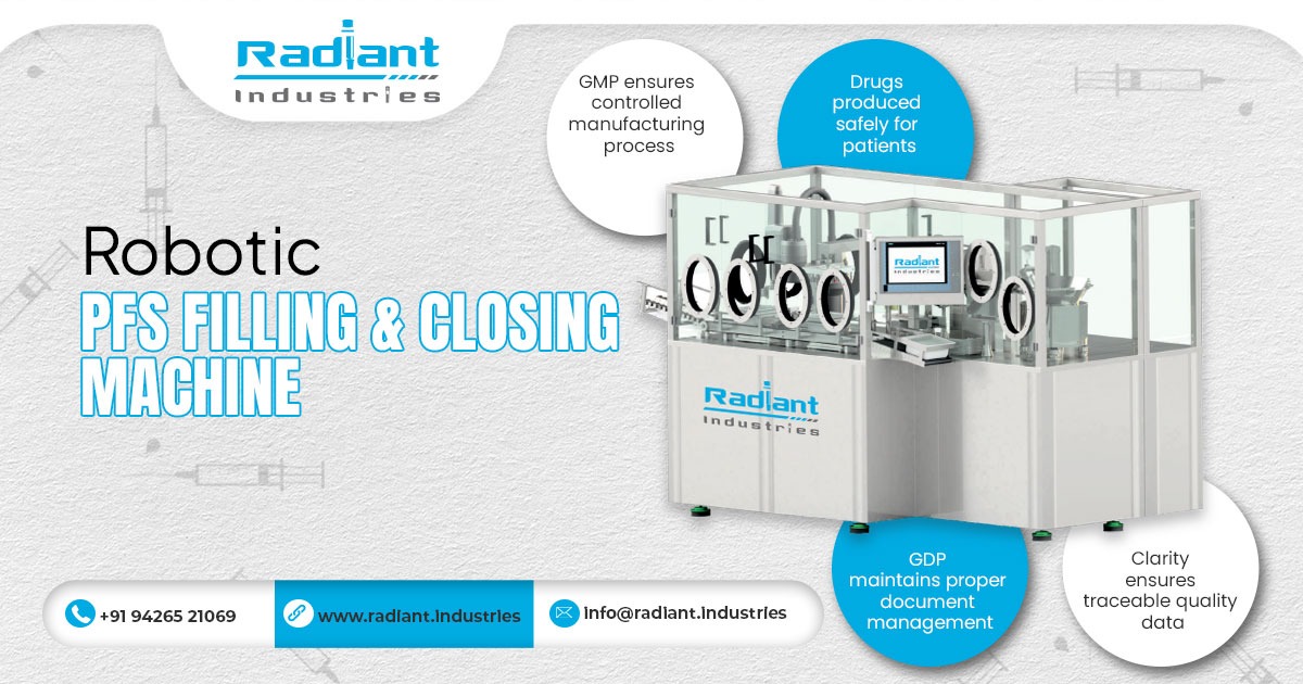 Robotic PFS Filling and Closing Machine in Rajasthan