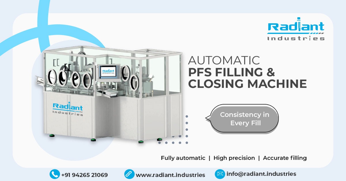 Automatic PFS Filling and Closing Machine in Madhya Pradesh