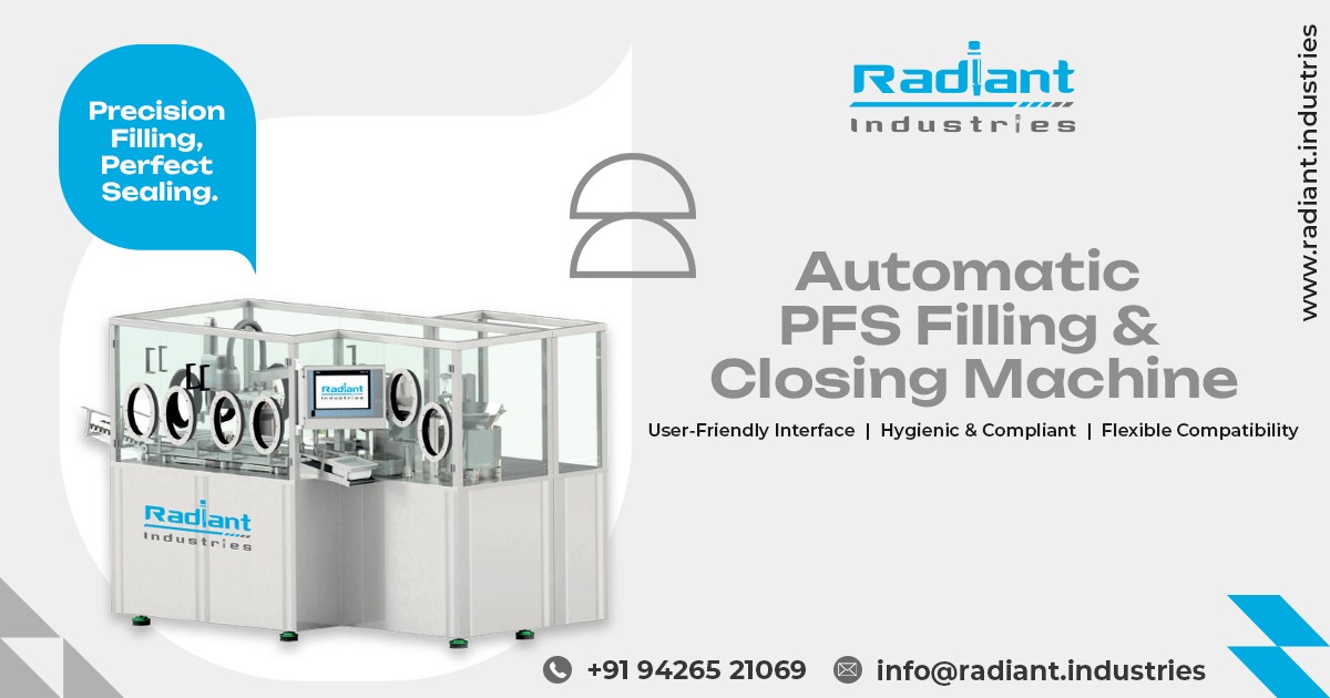 Automatic PFS Filling and Closing Machine in Raipur