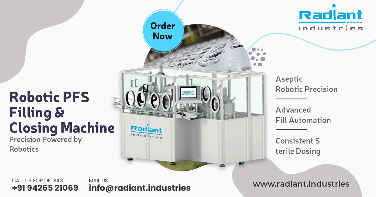 Robotic PFS Filling and Closing Machine in Karnataka