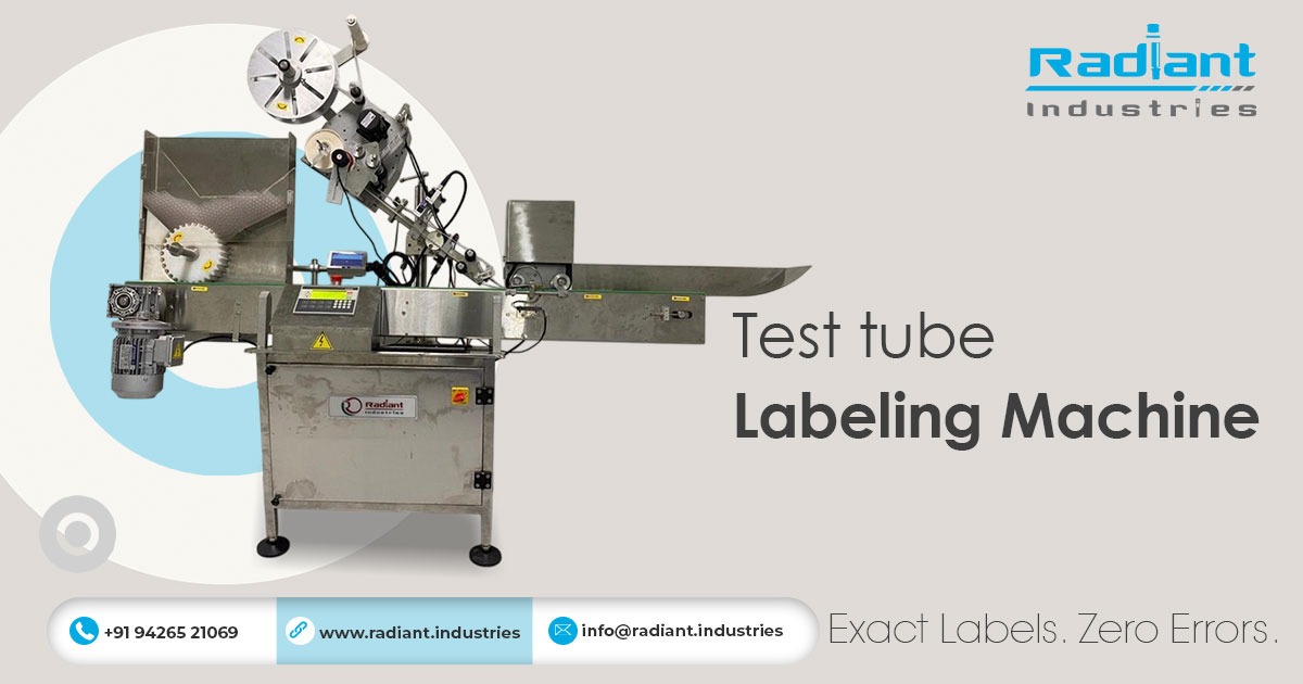 Test Tube Labeling Machine in Odisha