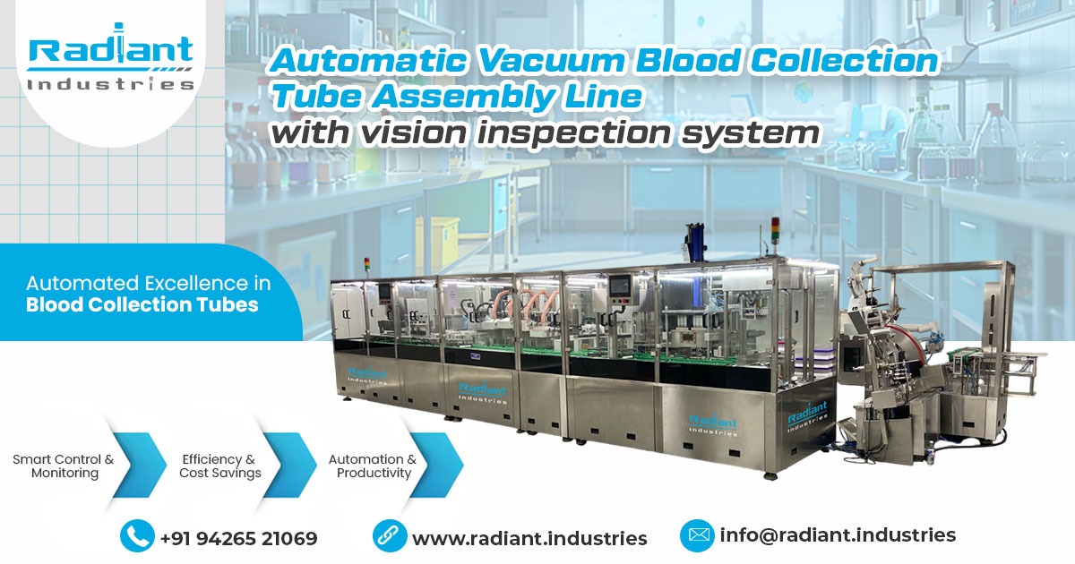 Automatic Vacuum BCT Assembly Line with Vision Inspection System in Chhattisgarh