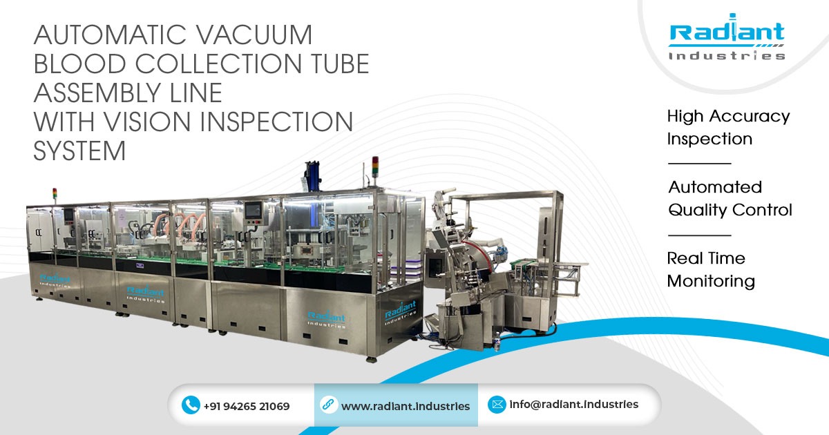 Automatic Vacuum BCT Assembly Line with Vision Inspection System in Ghana