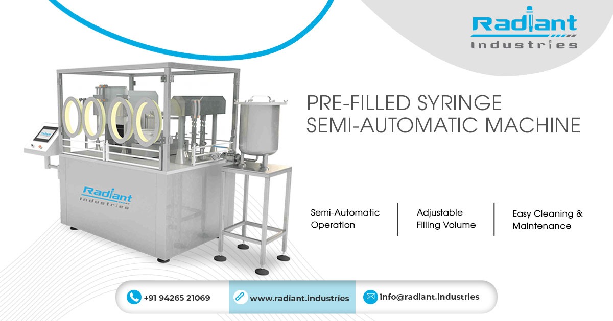 Pre-Filled Syringe Semi-Automatic Machine in Somalia