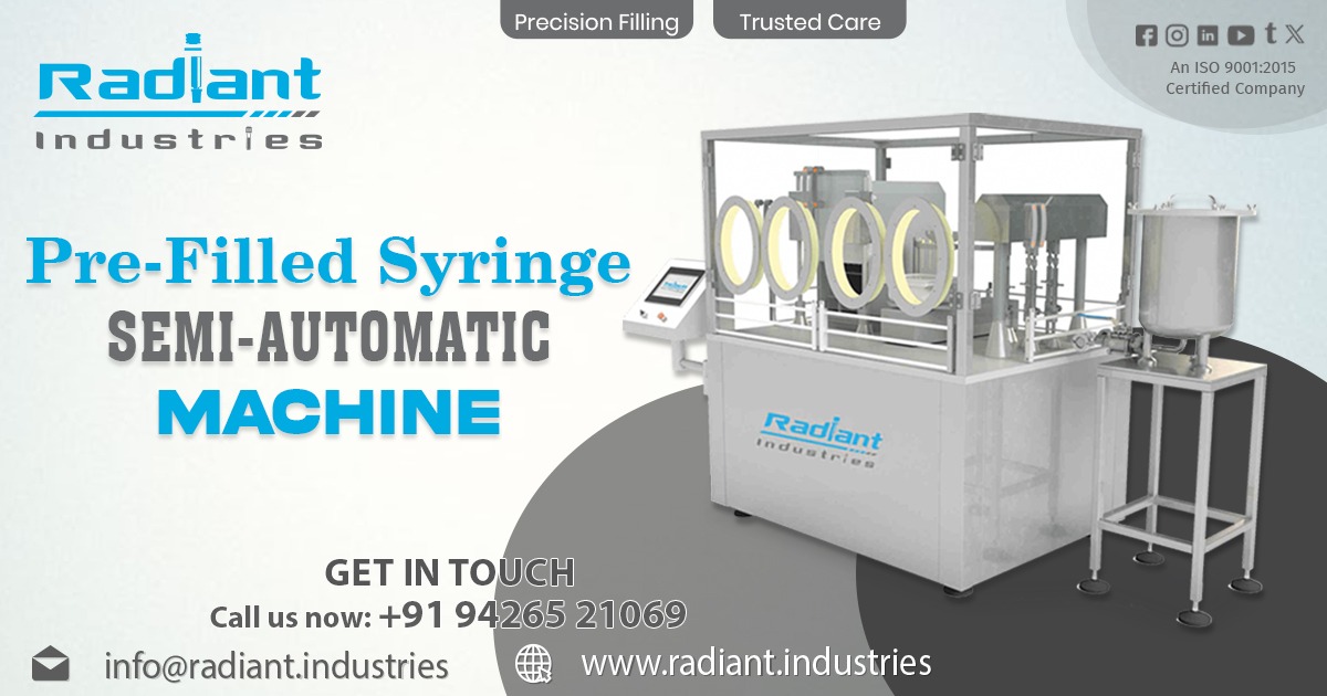 Pre-Filled Syringe Semi-Automatic Machine in Ethiopia