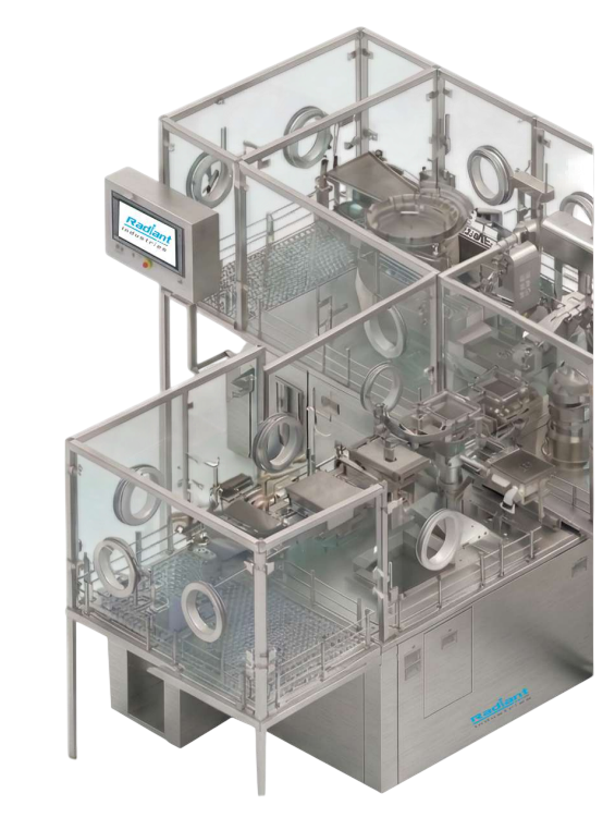 Fully Automatic Dual Chamber Filling and Closing Machine For Syring, Cartridge & Vial in Nest