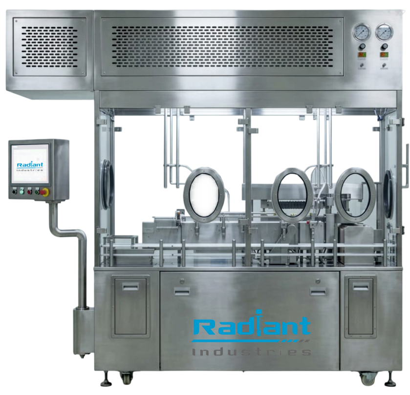 Automatic Syringe Cartridge Vial Tub De-Bagging Machine