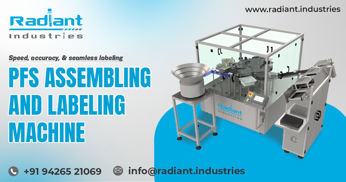 PFS Assembling and Labeling Machine in Thailand