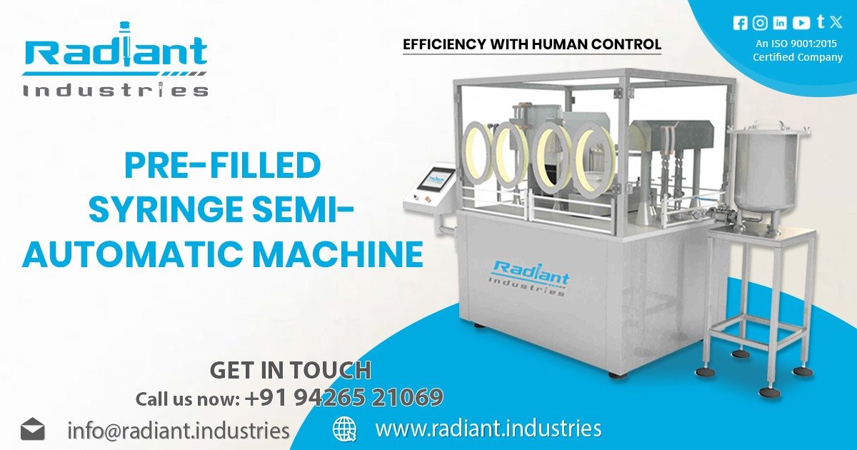 Pre-Filled Syringe Semi-Automatic Machine in Kenya