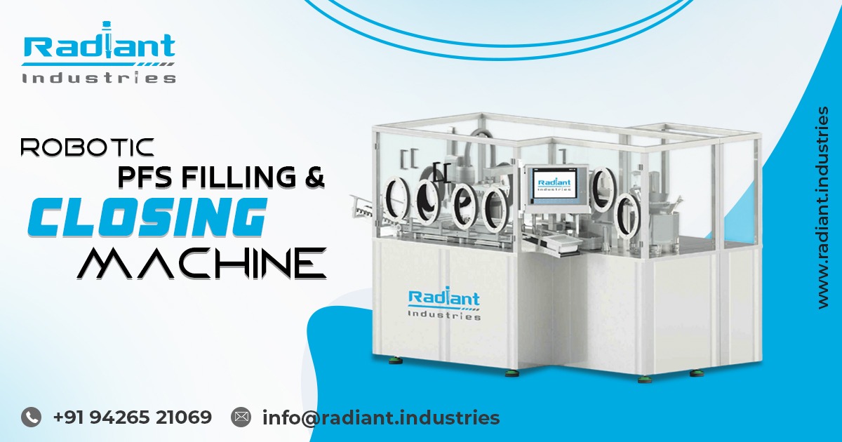 Robotic PFS Filling and Closing Machine in USA