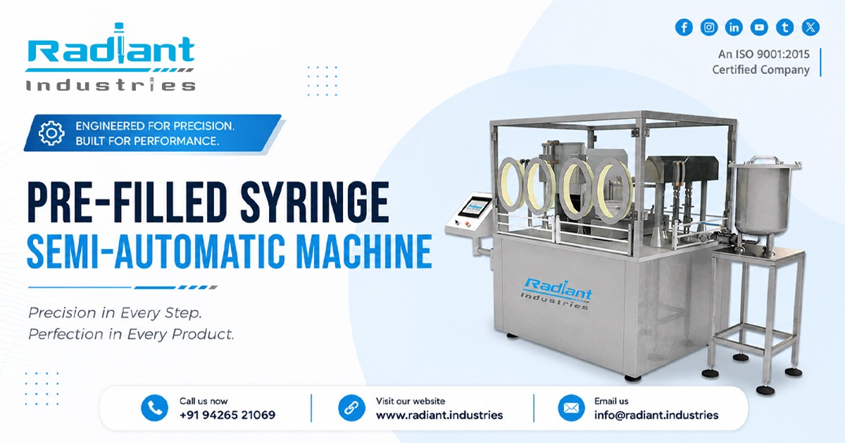 Pre-Filled Syringe Semi-Automatic Machine in Ghana