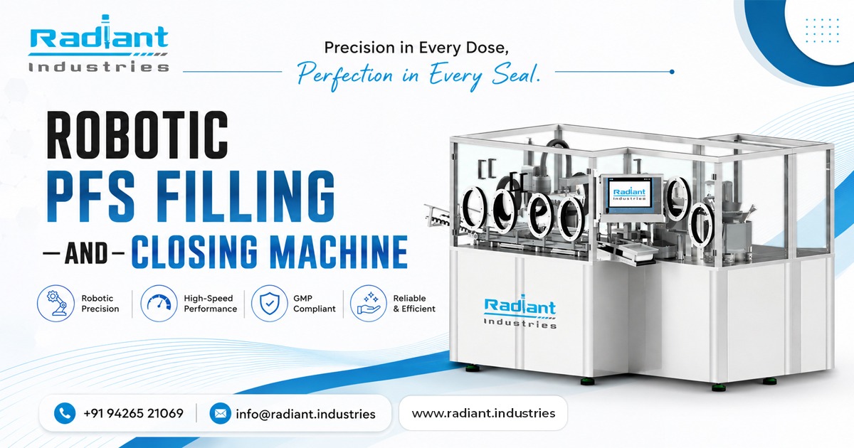 Robotic PFS Filling and Closing Machine in UAE