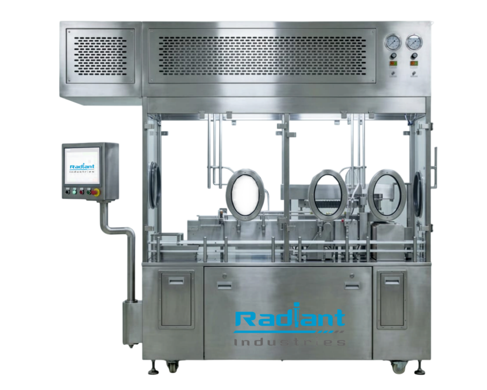 Automatic Syringe Tub De-Bagging Machine
