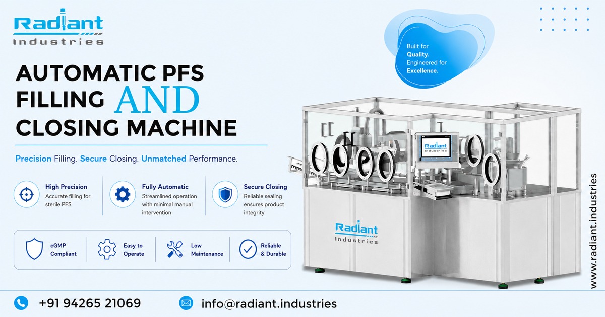 Automatic PFS Filling and Closing Machine in Singapore