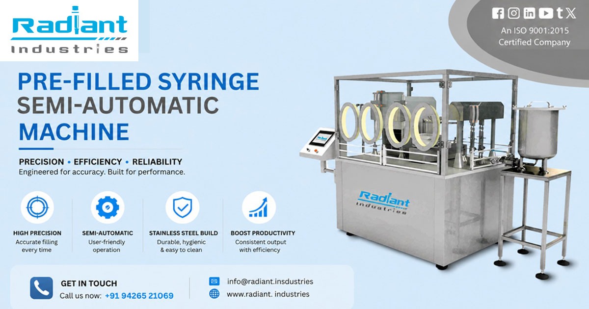 Pre-Filled Syringe Semi-Automatic Machine in Hong Kong
