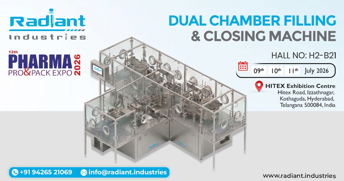Dual Chamber Filling and Closing Machine in Germany