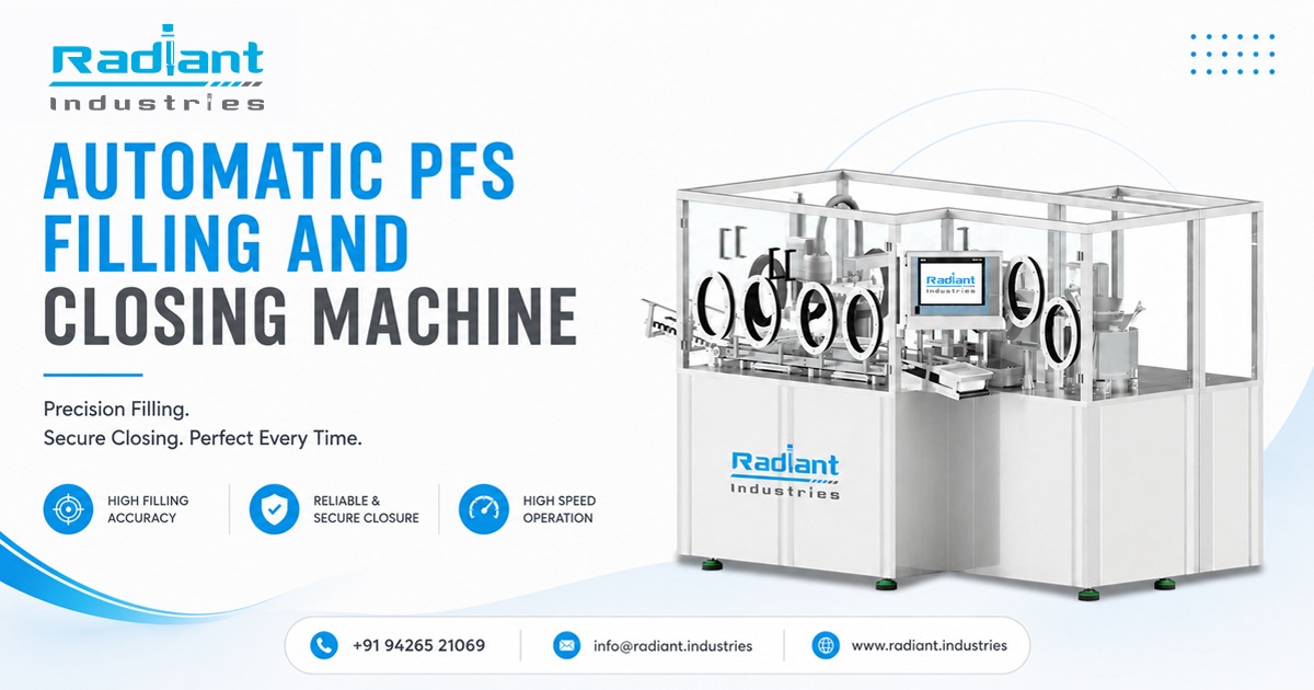Automatic PFS Filling and Closing Machine in Canada