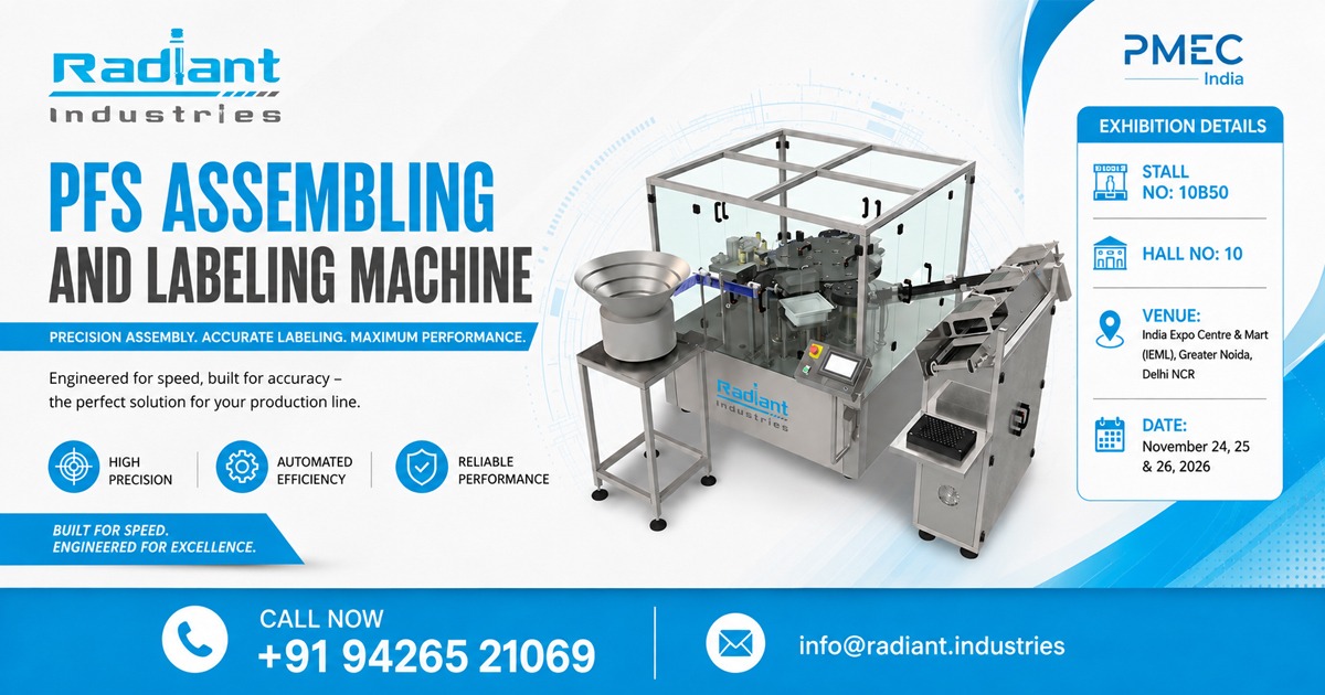 PFS Assembling and Labeling Machine in Noida