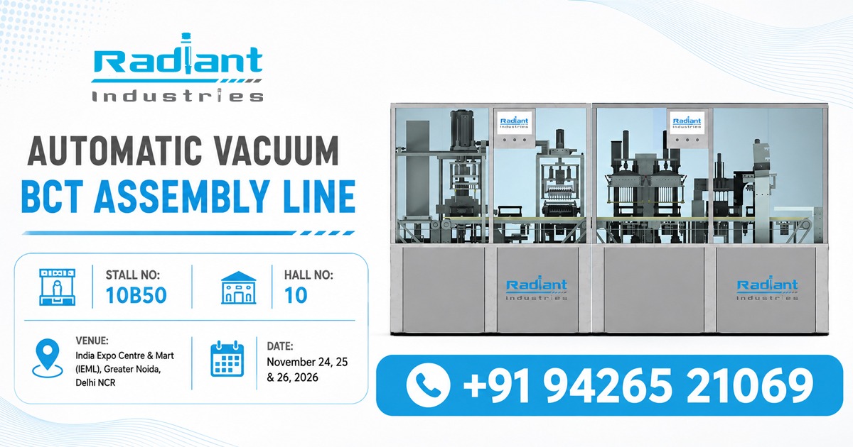 Automatic Vacuum BCT Assembly Line in Lucknow