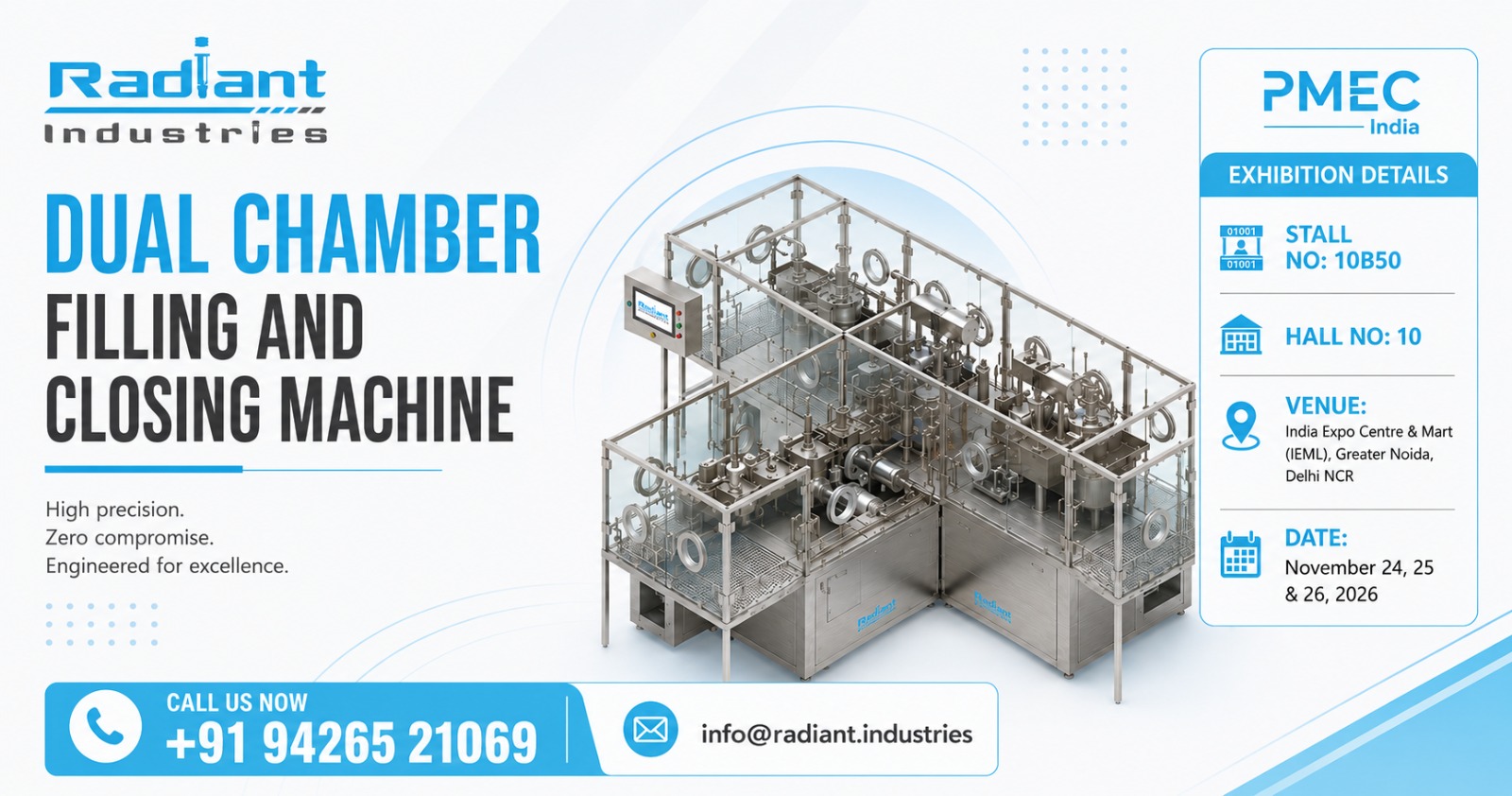 Dual Chamber Filling and Closing Machine in Kanpur