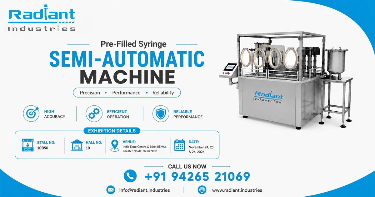 Pre-Filled Syringe Semi-Automatic Machine in Germany