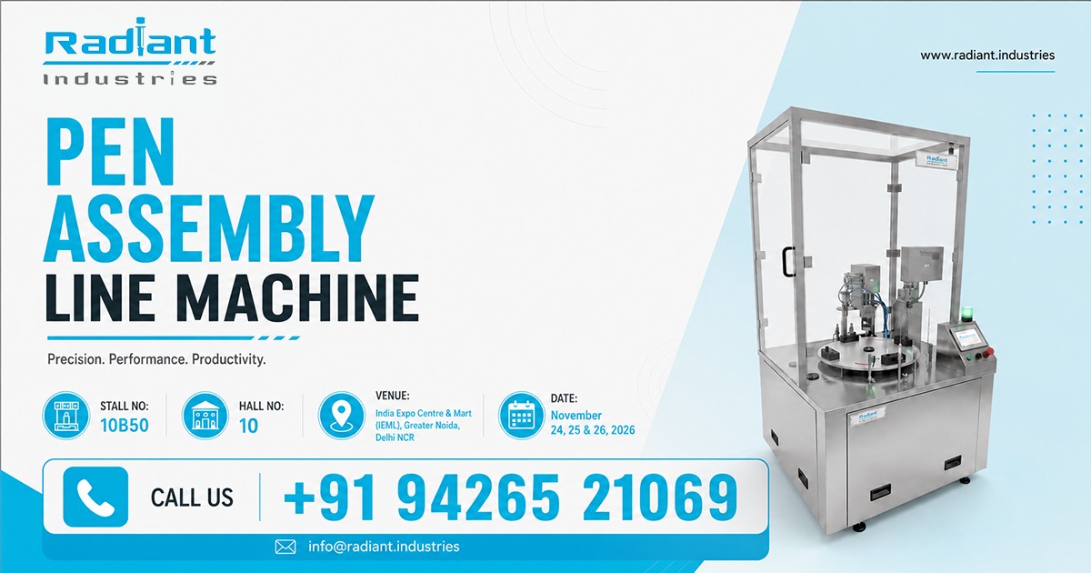 Pen Assembly Line Machine in Uttar Pradesh