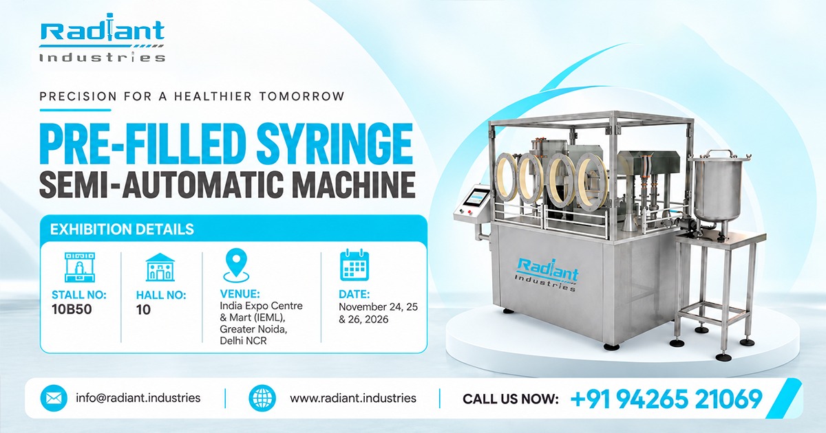 Pre-Filled Syringe Semi-Automatic Machine in Bangladesh
