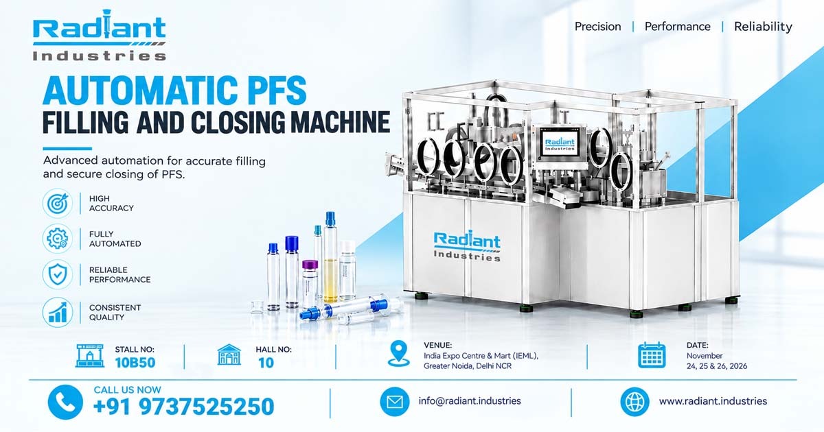 Automatic PFS Filling and Closing Machine in Belgium