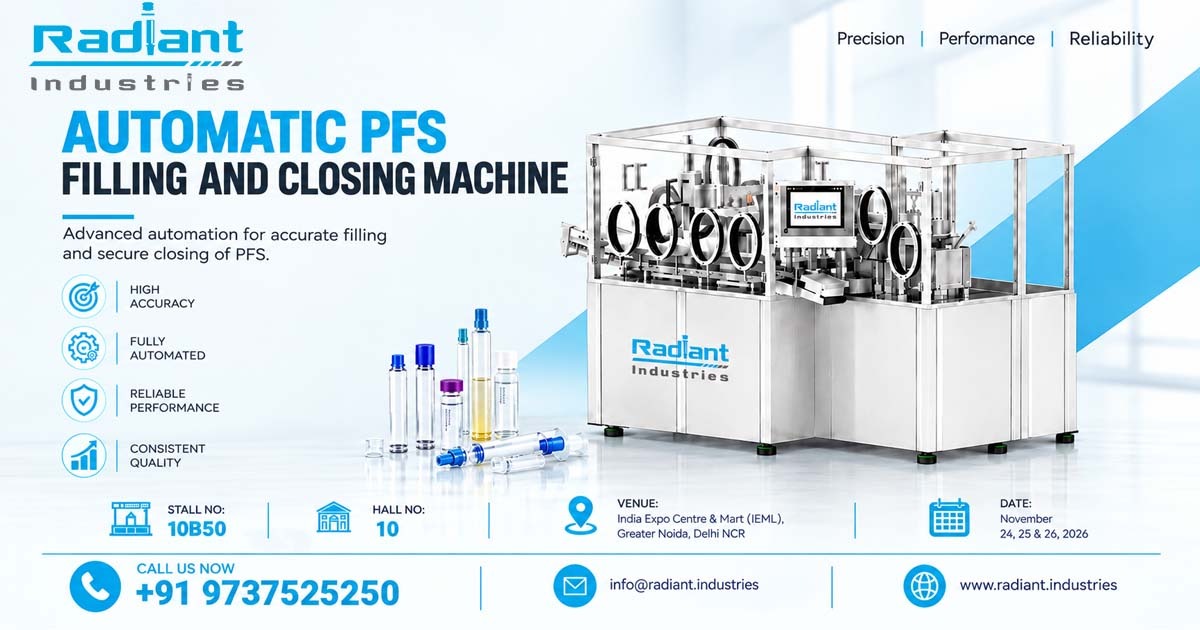 Automatic PFS Filling and Closing Machine in Belgium