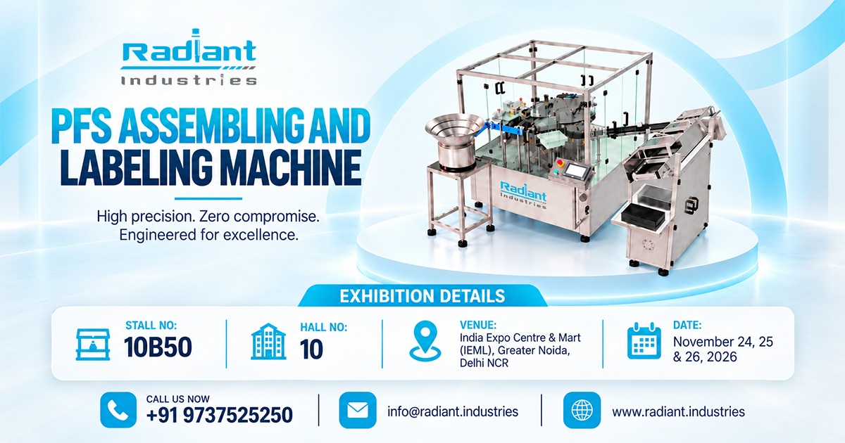 PFS Assembling and Labeling Machine in Japan