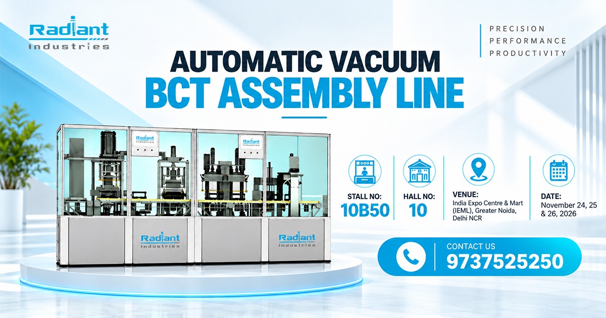 Automatic Vacuum BCT Assembly Line in Telangana